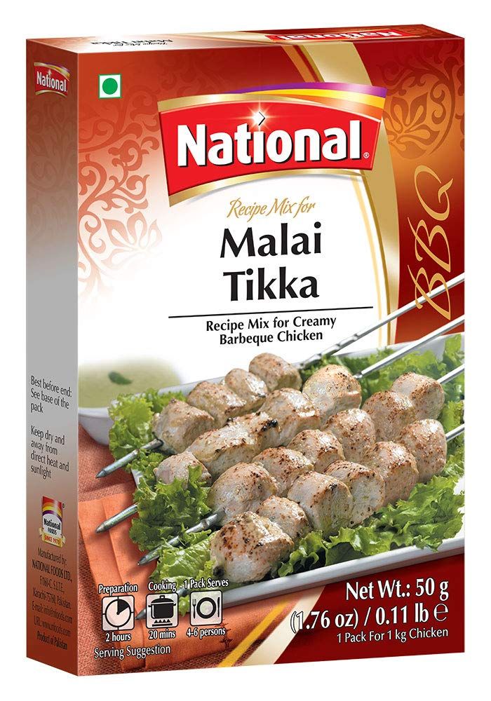 National Malai Tikka Recipe Mix